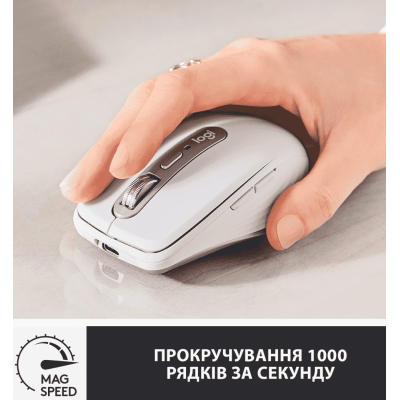 Миша Logitech MX Anywhere 3 for Mac (Pale Grey) (910-005991)