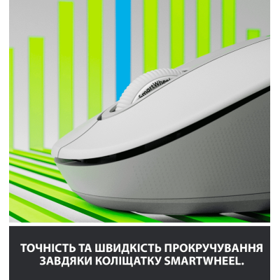 Миша Logitech Signature M650 L Wireless (Off-White) (910-006238)