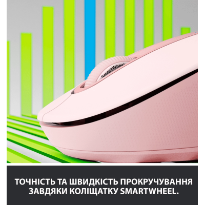 Миша Logitech Signature M650 L Wireless (Rose) (910-006237)