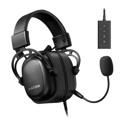 Навушники Hator Hypergang 2 USB 7.1 (Black) (HTA-940)