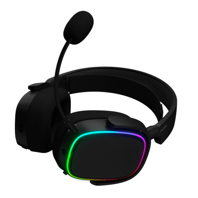 Навушники Hator Phoenix Wireless RGB Tri-mode (Black) (HTA-870)