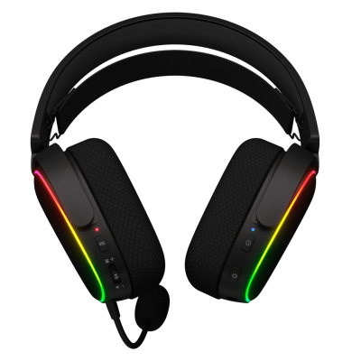 Навушники Hator Phoenix Wireless RGB Tri-mode (Black) (HTA-870)