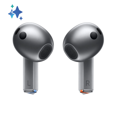 Навушники Samsung Galaxy Buds3 (Silver) (SM-R530NZAASEK)