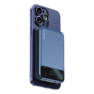 Зовнішній акумулятор Proove Hoodman Magnetic 10000mAh 20W (Gray)