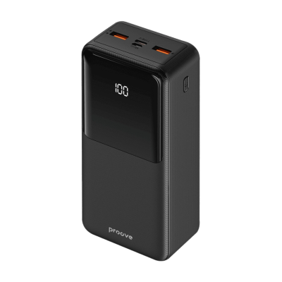 Зовнішній акумулятор Proove Illuminator 30000mAh 22.5W (Black)