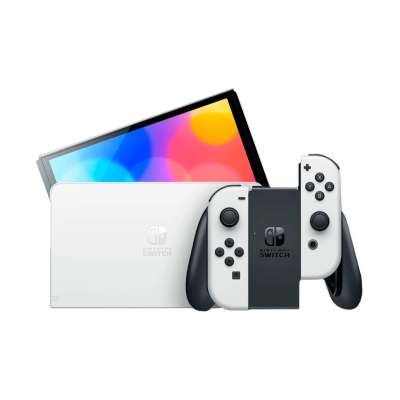 Ігрова приставка Nintendo Switch OLED (White Joy-Con) (045496453435)