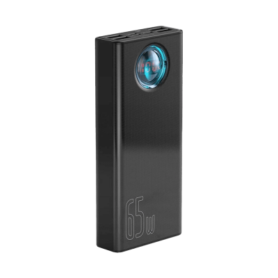 Зовнішній акумулятор Baseus Amblight Digital Display Quick Charge 30000mAh 65W (Black) (PPLG-A01)