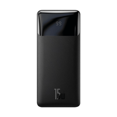 Зовнішній акумулятор Baseus Bipow Digital Display 10000mAh 15W (Black) (PPDML-I01)