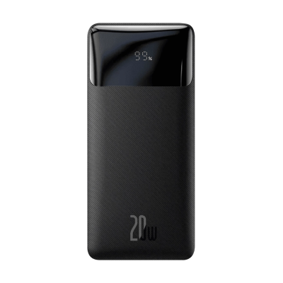 Зовнішній акумулятор Baseus Bipow Digital Display 20000mAh 20W (Black) (PPDML-M01)
