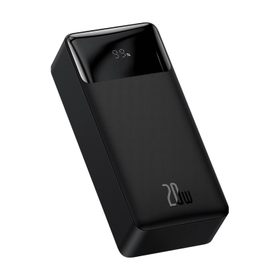 Зовнішній акумулятор Baseus Bipow Digital Display 30000mAh 20W (Black) (PPDML-N01)