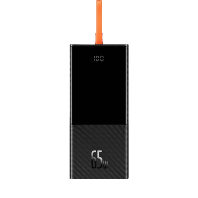 Зовнішній акумулятор Baseus Elf Digital Display 20000mAh 65W (Black) (PPJL000001)