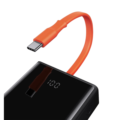 Зовнішній акумулятор Baseus Elf Digital Display 20000mAh 65W (Black) (PPJL000001)