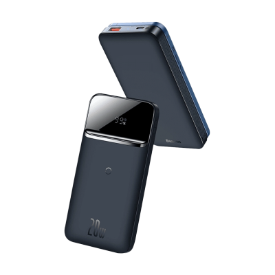 Зовнішній акумулятор Baseus Magnetic Wireless 10000mAh 20W (Blue) (PPMT-03)