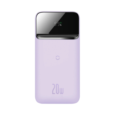 Зовнішній акумулятор Baseus Magnetic Wireless 10000mAh 20W (Purple) (PPCX010005)