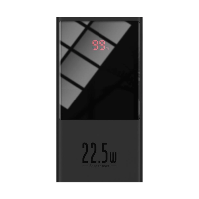 Зовнішній акумулятор Baseus Super Mini Digital Display 10000mAh 22.5W (Black) (PPMN-A01)