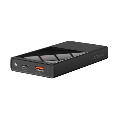 Зовнішній акумулятор Baseus Super Mini Digital Display 10000mAh 22.5W (Black) (PPMN-A01)