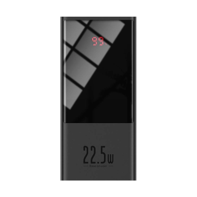 Зовнішній акумулятор Baseus Super Mini Digital Display 20000mAh 22.5W (Black) (PPMN-B01)