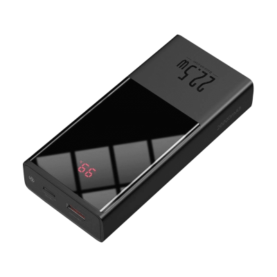 Зовнішній акумулятор Baseus Super Mini Digital Display 20000mAh 22.5W (Black) (PPMN-B01)