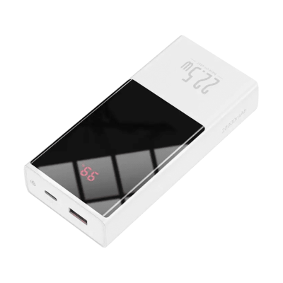 Зовнішній акумулятор Baseus Super Mini Digital Display 20000mAh 22.5W (White) (PPMN-B02)