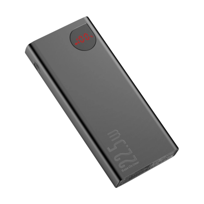 Зовнішній акумулятор Baseus Adaman Metal 20000mAh 22.5W (Black) (PPAD070101)