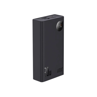 Зовнішній акумулятор Baseus Adaman 2 20000mAh 30W (Black) (PPAD050001)