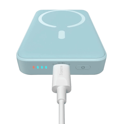 Портативний акумулятор Baseus Magnetic Mini 10000mAh 20W (Blue) (PPCX030003)
