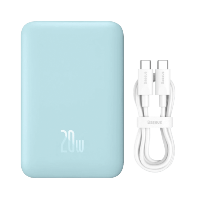 Портативний акумулятор Baseus Magnetic Mini 10000mAh 20W (Blue) (PPCX030003)