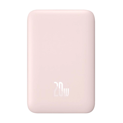 Зовнішній акумулятор Baseus Magnetic Mini 10000mAh 20W (Pink) (PPCX030004)