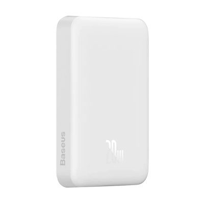 Зовнішній акумулятор Baseus Magnetic Mini 10000mAh 20W (White) (PPCX030002)