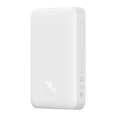 Зовнішній акумулятор Baseus Magnetic Mini 10000mAh 20W (White) (PPCX070002)