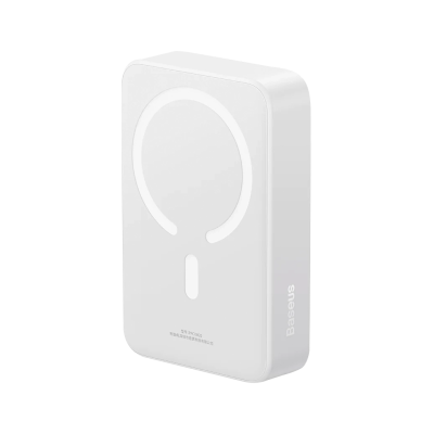 Зовнішній акумулятор Baseus Magnetic Mini Wireless 20000mAh 20W (White) (PPCX150002)