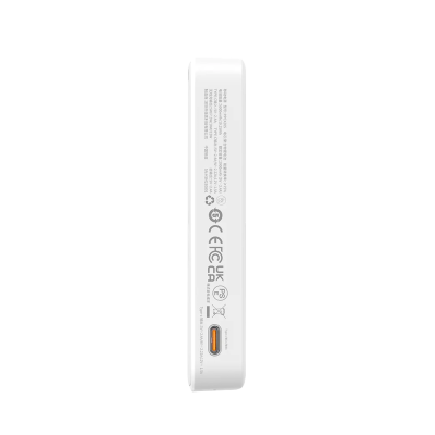 Зовнішній акумулятор Baseus MagPro Magnetic Bracket 5000mAh 20W (White) (P10064101223-00)