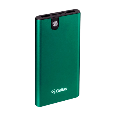 Зовнішній акумулятор Gelius Pro Edge GP-PB10-013 10000mAh 10W (Green)