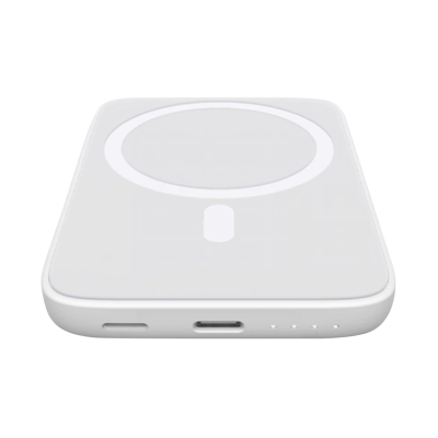 Зовнішній акумулятор Wiwu Magnetic Wireless 5000mAh (White)
