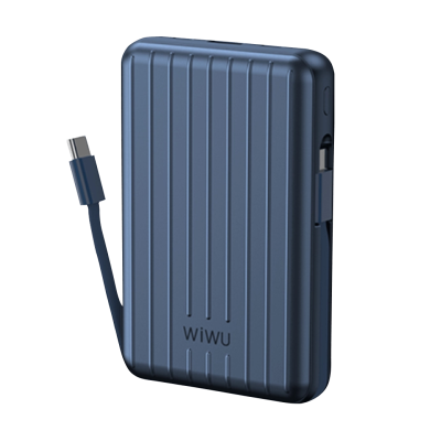 Зовнішній акумулятор Wiwu Trunk Series 10000mAh 22.5W (PP03) (Blue)