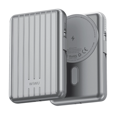 Зовнішній акумулятор Wiwu Trunk Series 10000mAh 22.5W (PP03) (Silver)