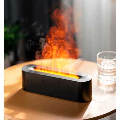 Аромадифузор Kinscoter DQ-709 Nordic Style Flame V2 (Black)