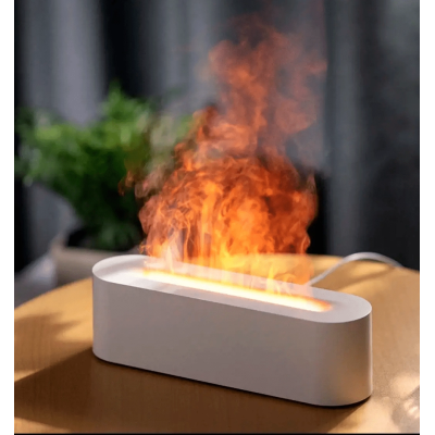 Зволожувач повітря Kinscoter DQ-709 Nordic Style Flame V2 (White)