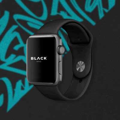 Б/у Apple Watch Series 3 42мм (Space Gray) (Ідеальний стан)