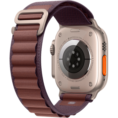 Смарт-годинник Apple Watch Ultra 2 49mm (Natural Titanium/Indigo Alpine Loop – Small) (MRER3)